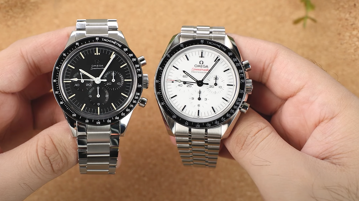 Omega Speedmasters: 3861 White Dial vs. Caliber 321 Ed White - The Battle of Modernity and Heritage