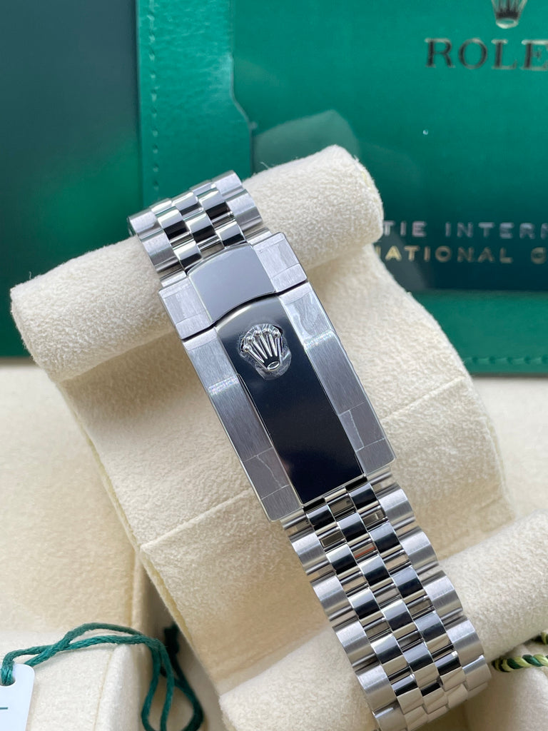 Rolex Datejust 36mm Diamond Green Palm Motif Dial on Jubilee 126234