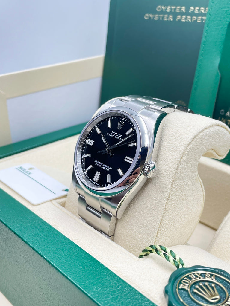 Rolex Oyster Perpetual 36mm Bright Black 126000 2022 [Preowned]
