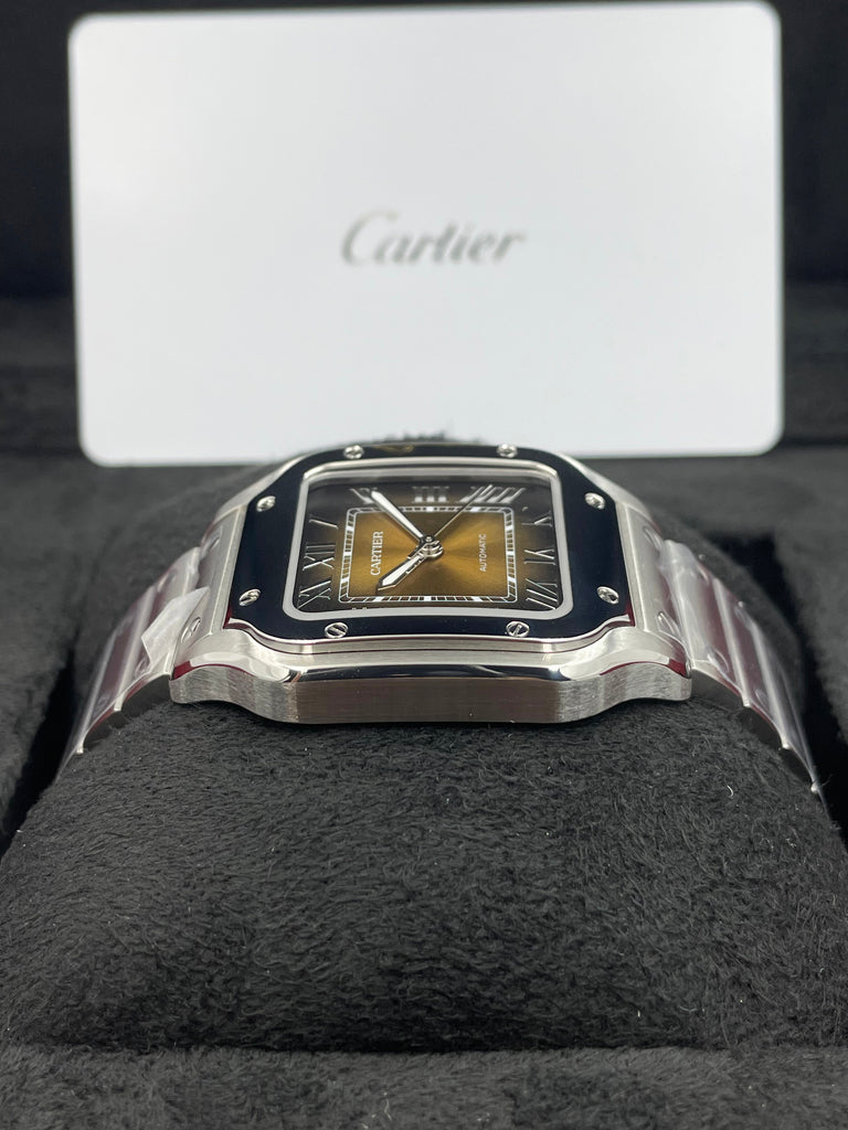 Cartier Santos de Cartier Sunray Brown Medium WSSA0065