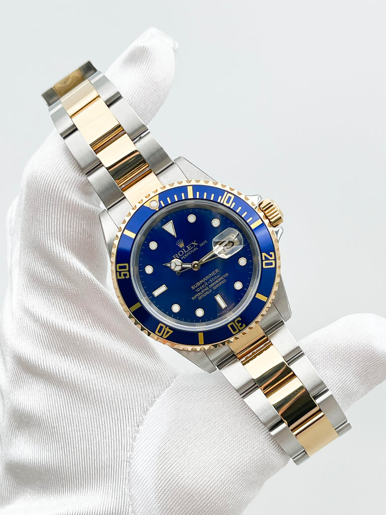 Rolex Submariner Date "Bluesy" 16613 2005 [NOS] [JB Stock]
