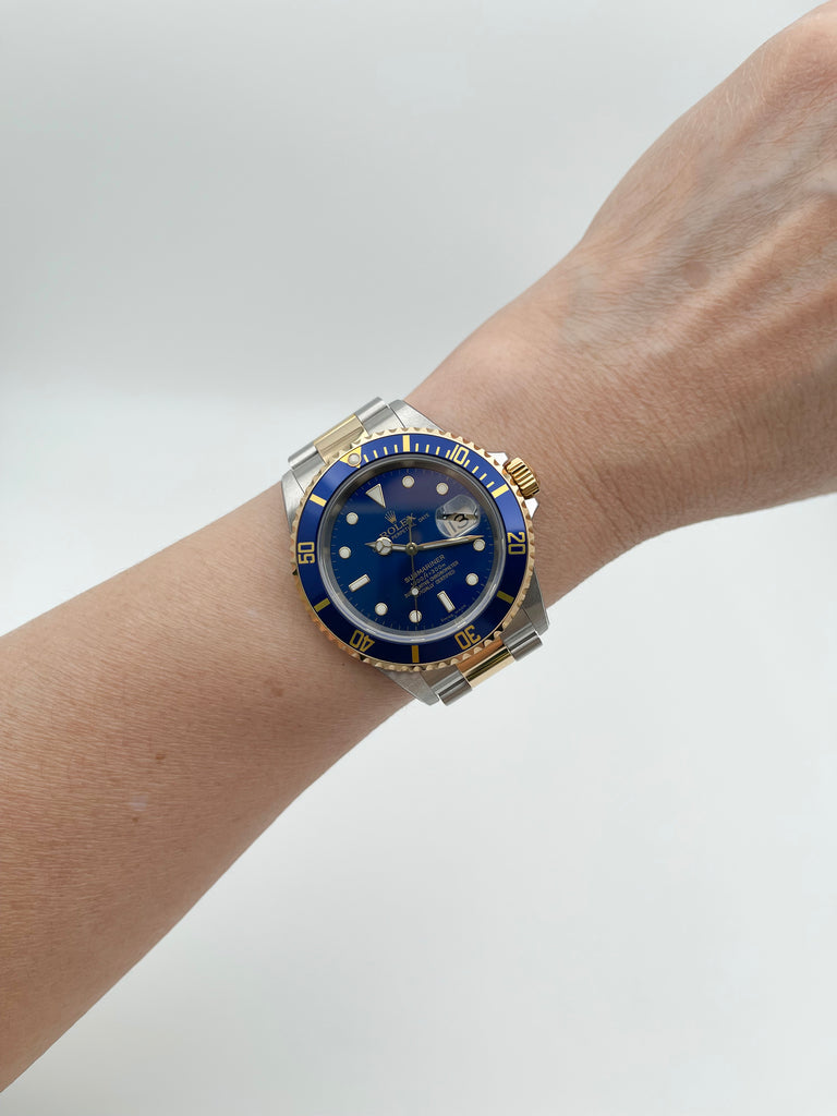 Rolex Submariner Date "Bluesy" 16613 2005 [NOS] [JB Stock]