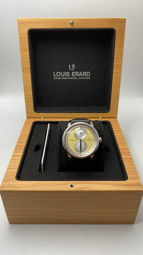 Louis Erard Le Régulateur x Massena LAB Gold 42mm