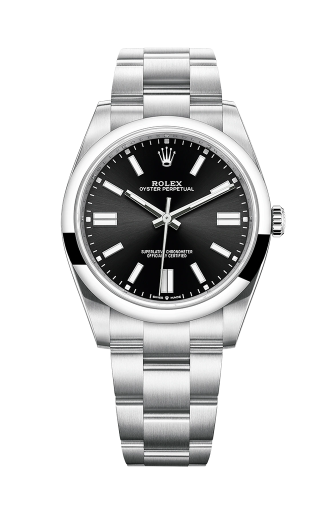 Rolex Oyster Perpetual 41mm Bright Black 124300