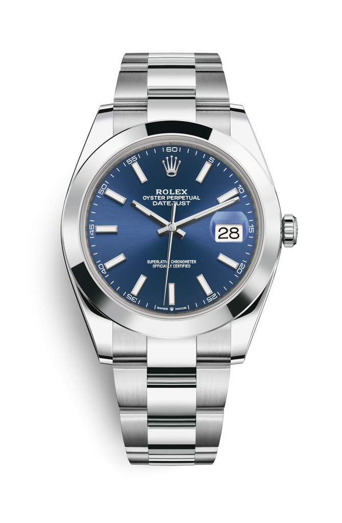Rolex Datejust 41mm Blue Dial 126300 2018 [Preowned]