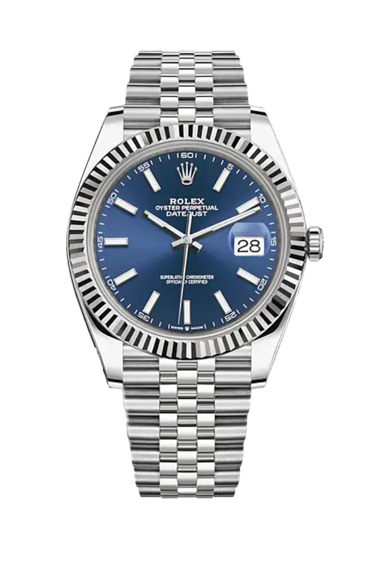 2020 rolex datejust 41 blue Clearance