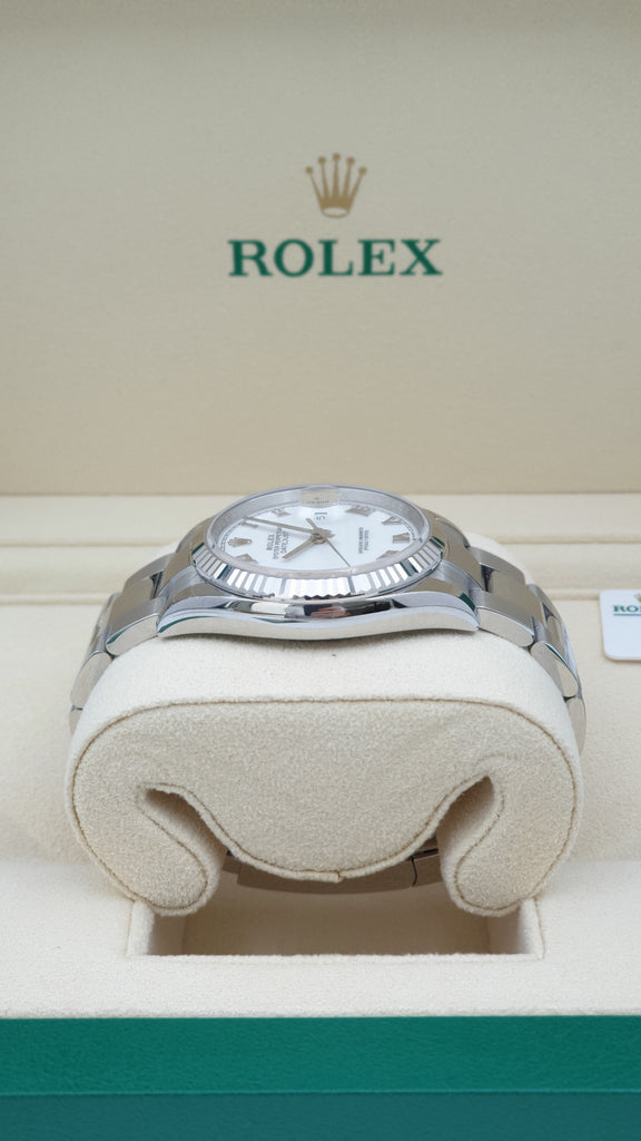 Rolex Datejust 36mm Roman White Dial on Oyster 126234 [JB Stock]