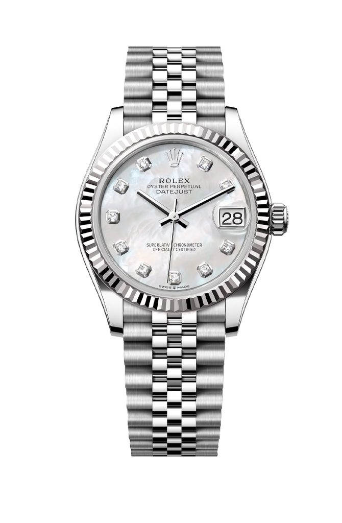 Rolex Datejust 31mm Mother of Pearl 10 Diamond Jubilee 278274 2021 [Preowned]