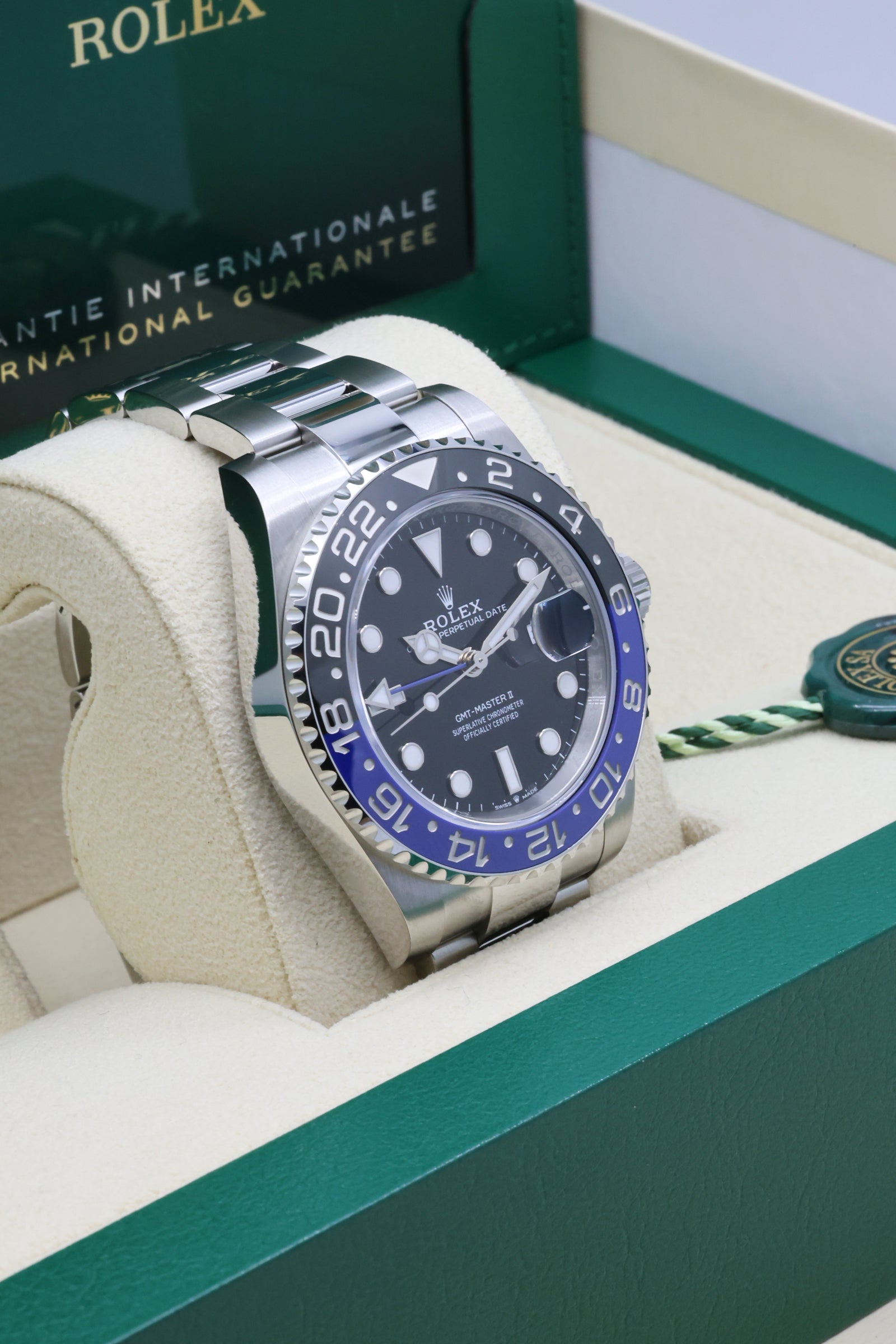 Rolex GMT Master II 126710BLNR Batman Oyster Swiss Connection Watches