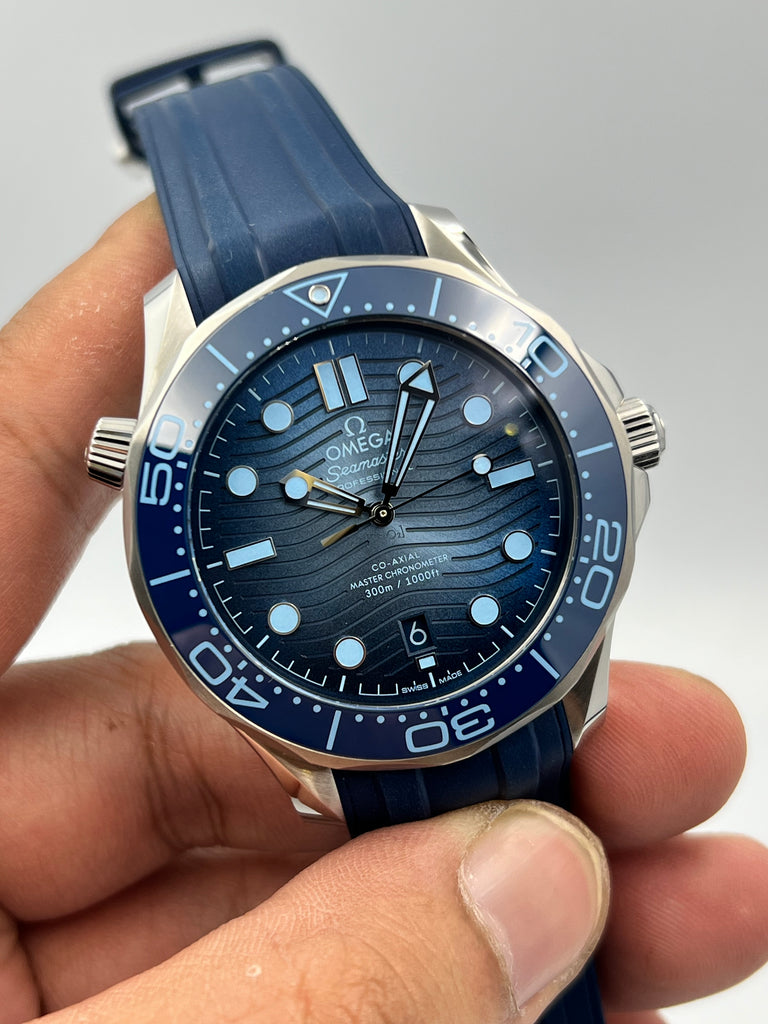 Omega Diver 300m Co-Axial Master Chronometer Summer Blue 75th Anniversary 42mm