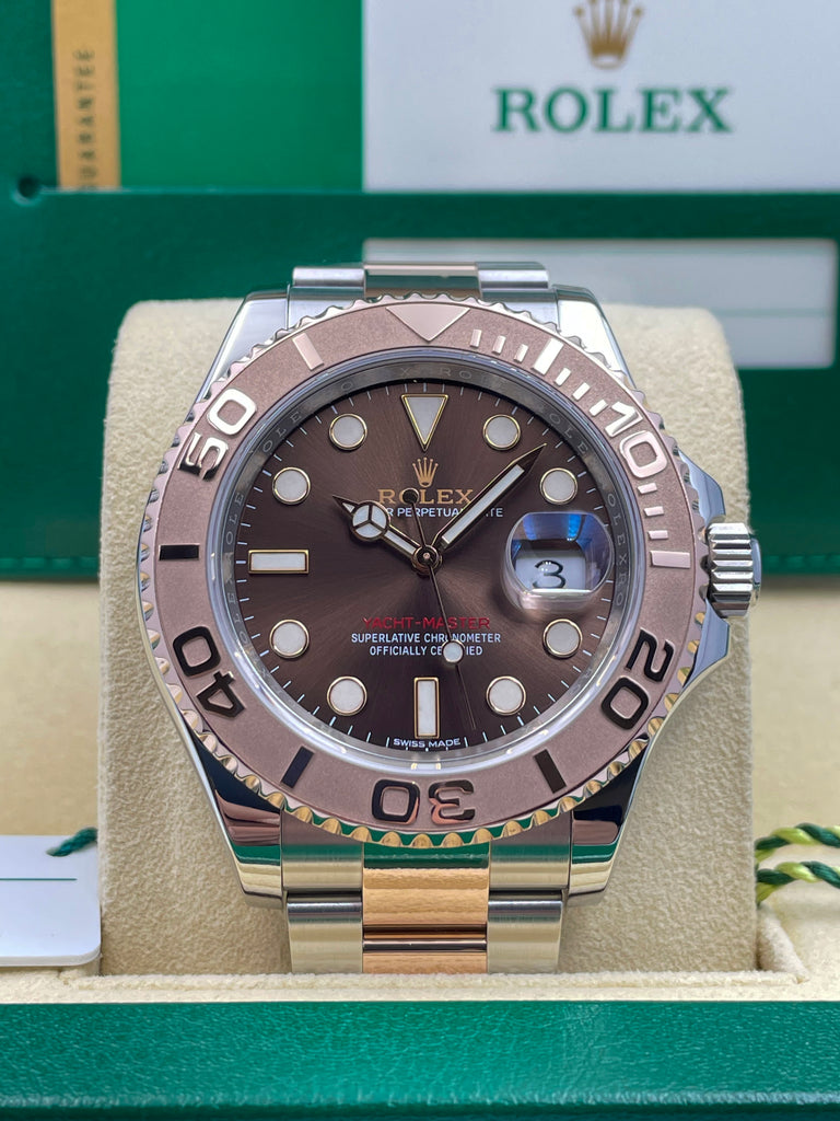Rolex Yachtmaster Steel Everose 116621 2018 [Preowned]