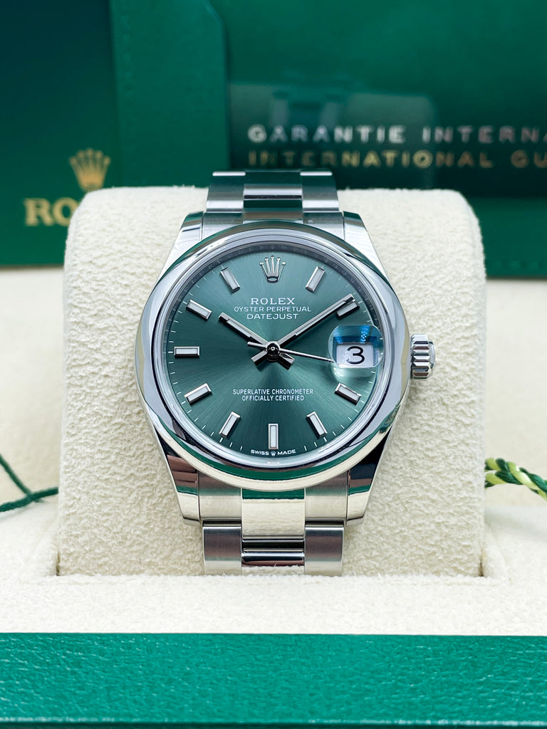 Rolex Datejust 31mm Mint Green Oyster 278240