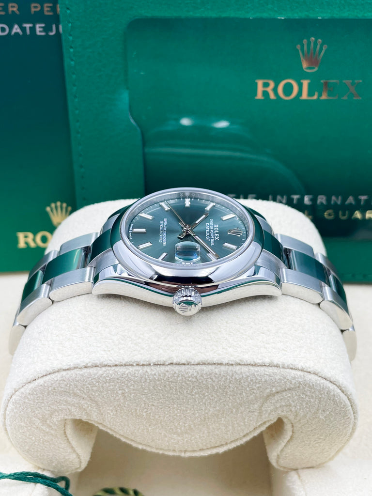 Rolex Datejust 31mm Mint Green Oyster 278240