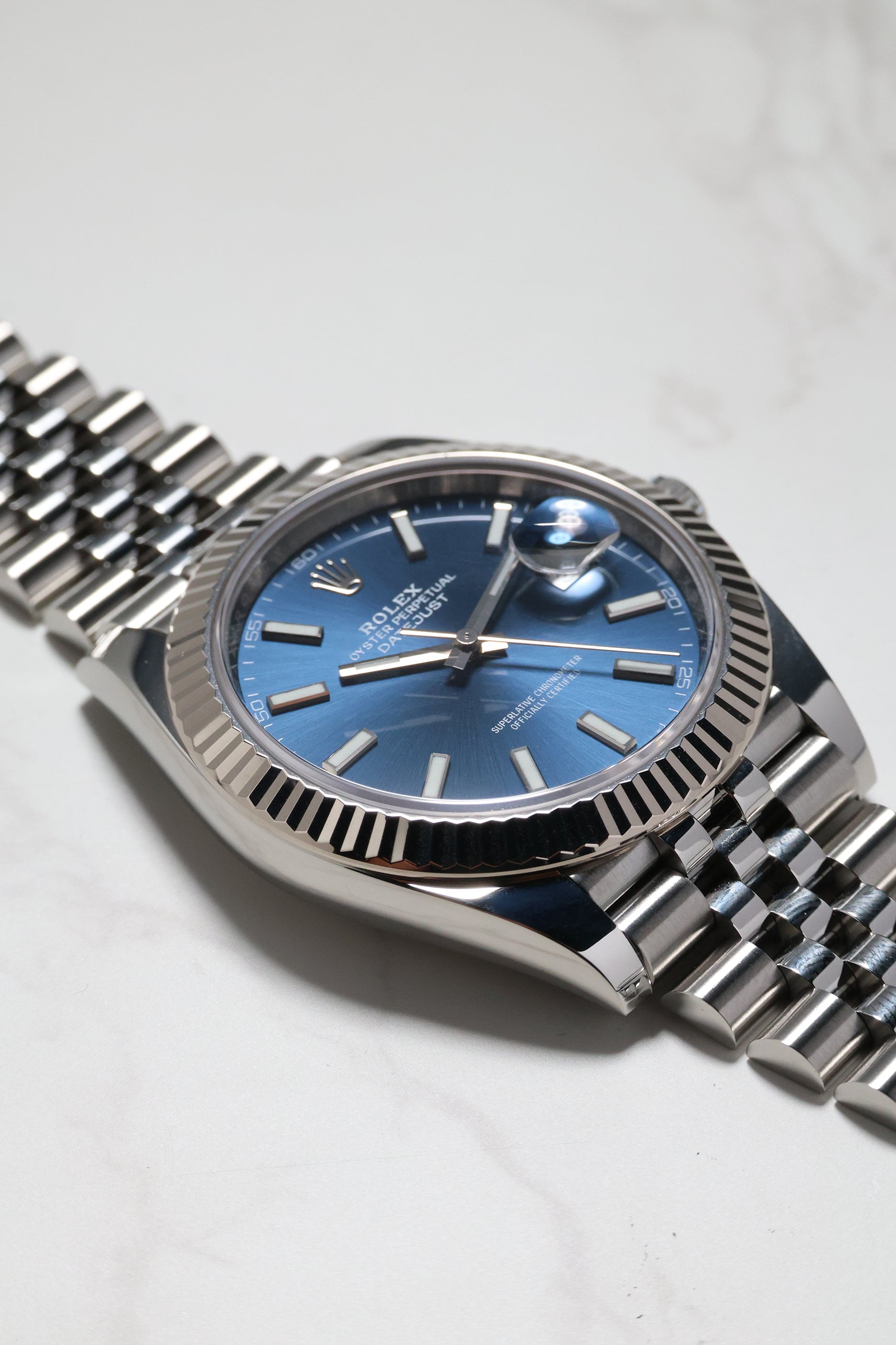 Rolex Datejust 41mm Blue Index on Jubilee 126334 2022 [Preowned