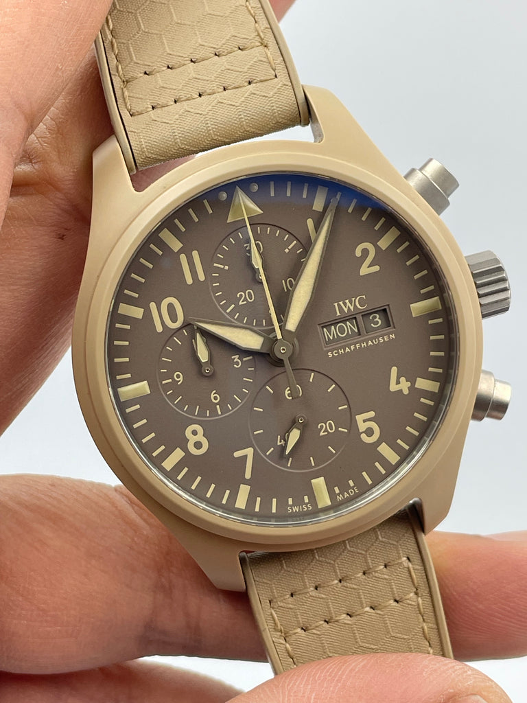 IWC Pilot’s Chronograph Top Gun “Mojave Desert” IW389103 2019 [Preowned]