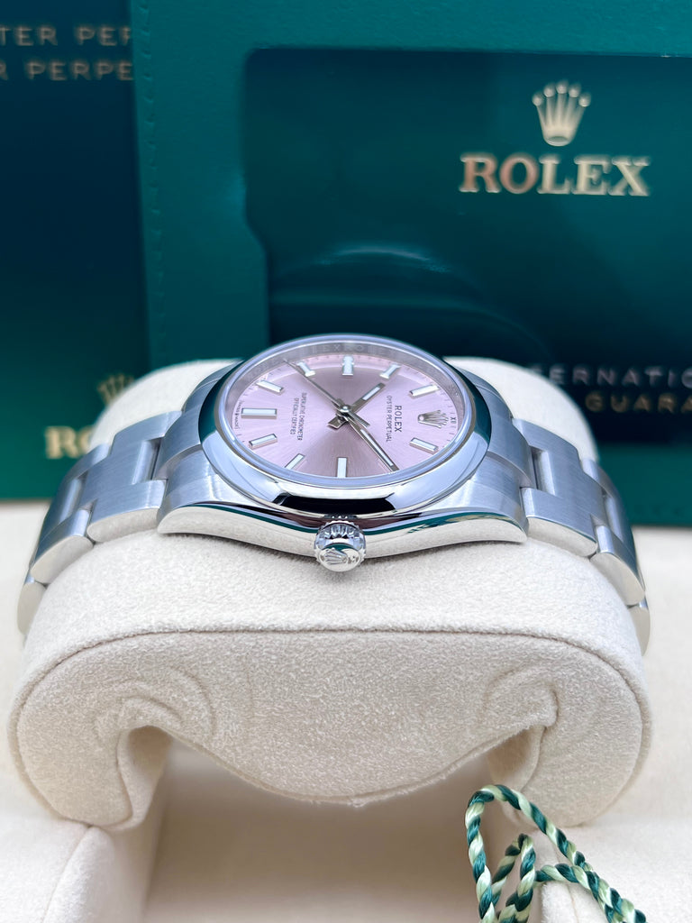 Rolex Oyster Perpetual Pink 34mm 124200