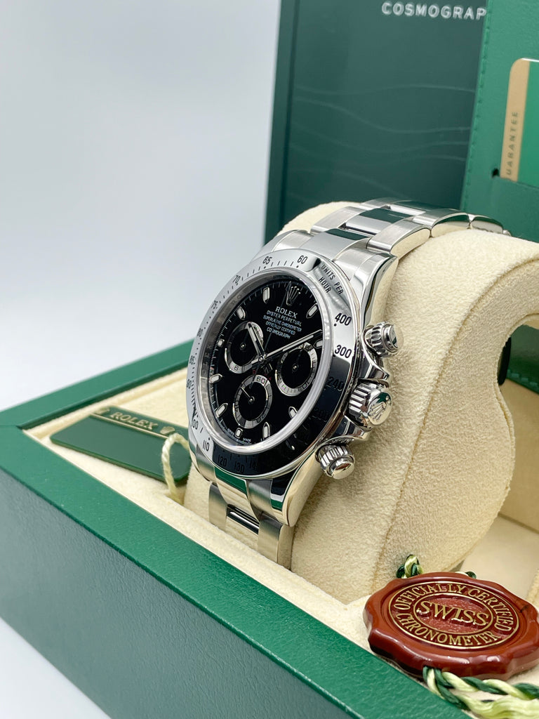 Rolex Cosmograph Daytona Black Dial 116520 2014 Discontinued [Preowned]