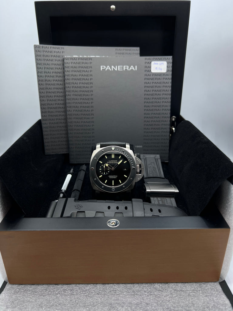 Panerai Submersible 1950 Amagnetic 3 Days Auto Titanium PAM00389 2015 [Preowned]