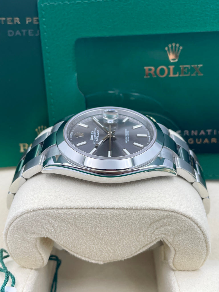 Rolex Datejust 41mm Rhodium Dial 126300
