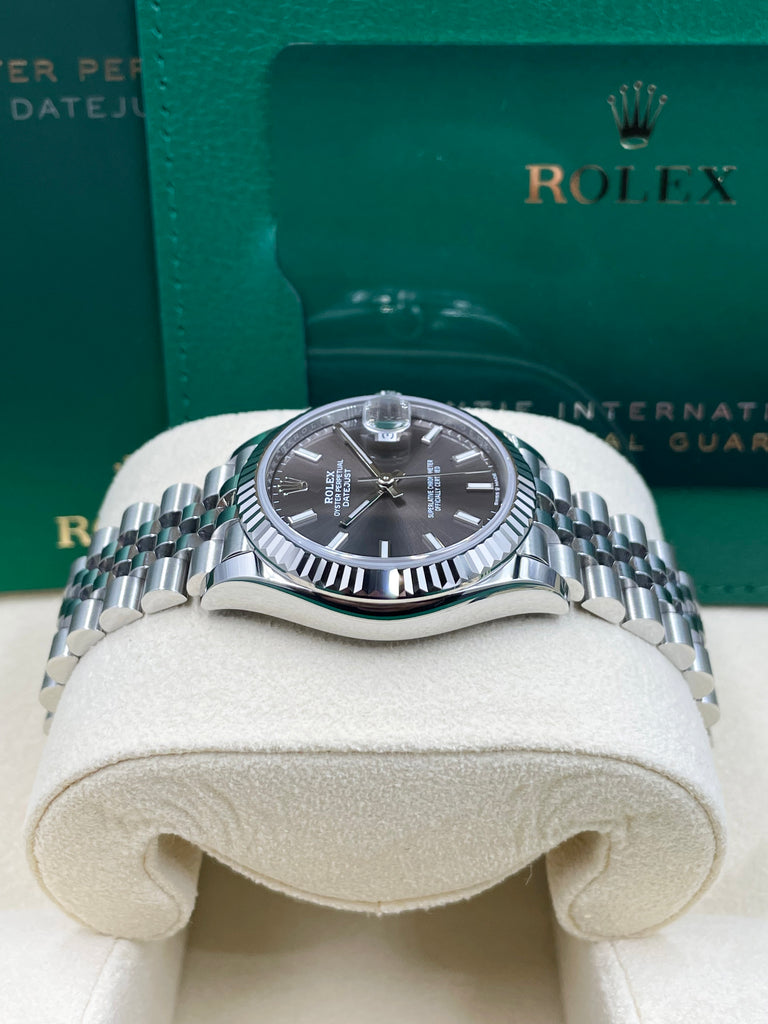 Rolex Datejust 31mm Grey Index Jubilee Bracelet 278274
