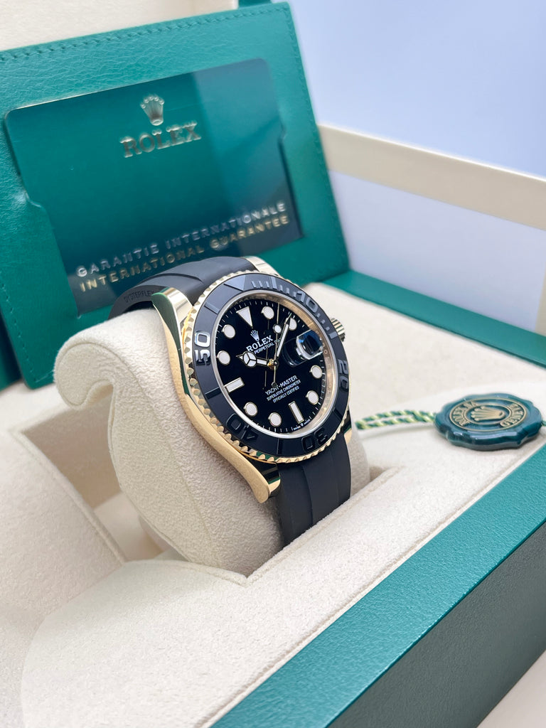 Rolex Yachtmaster Yellow Gold Oysterflex 42mm 226658
