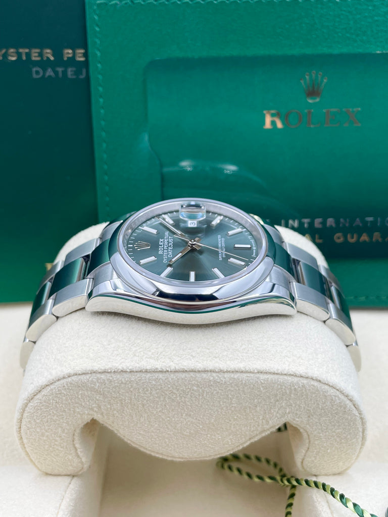 Rolex Datejust 36mm Mint Green Dial 126200