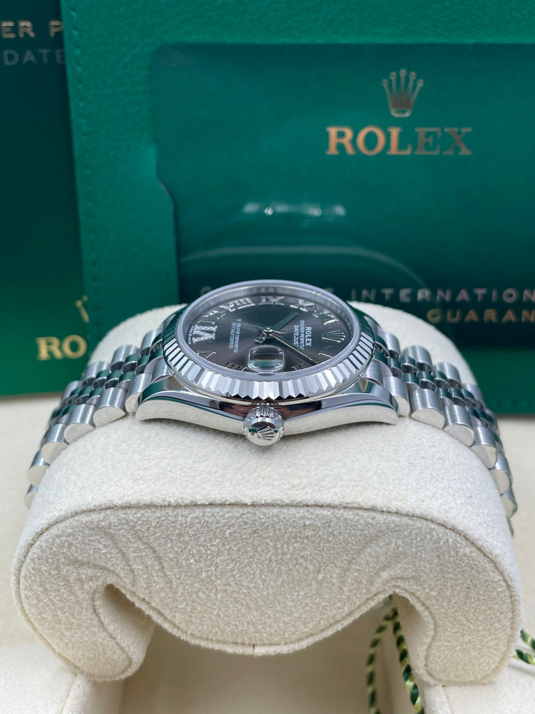 Rolex Datejust 31mm Grey Diamond VI Jubilee 278274