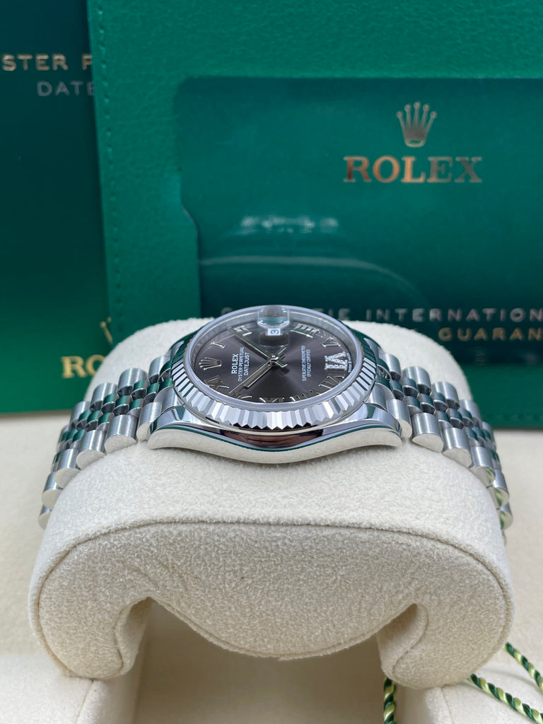 Rolex Datejust 31mm Grey Diamond VI Jubilee 278274