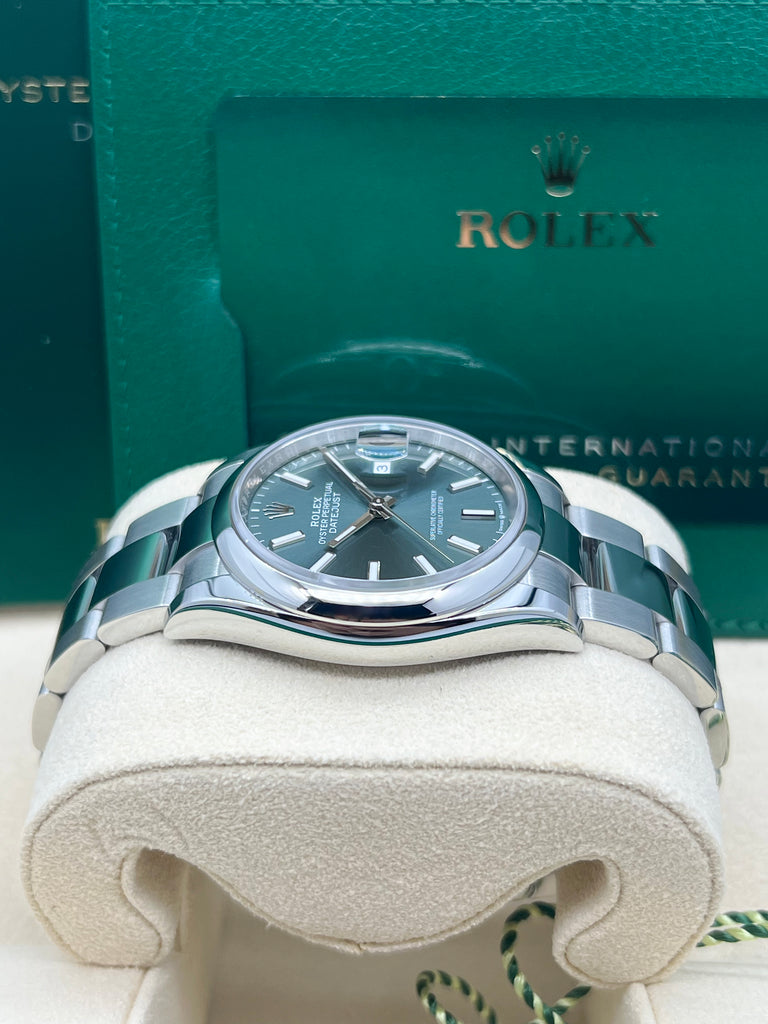 Rolex Datejust 36mm Mint Green Dial 126200