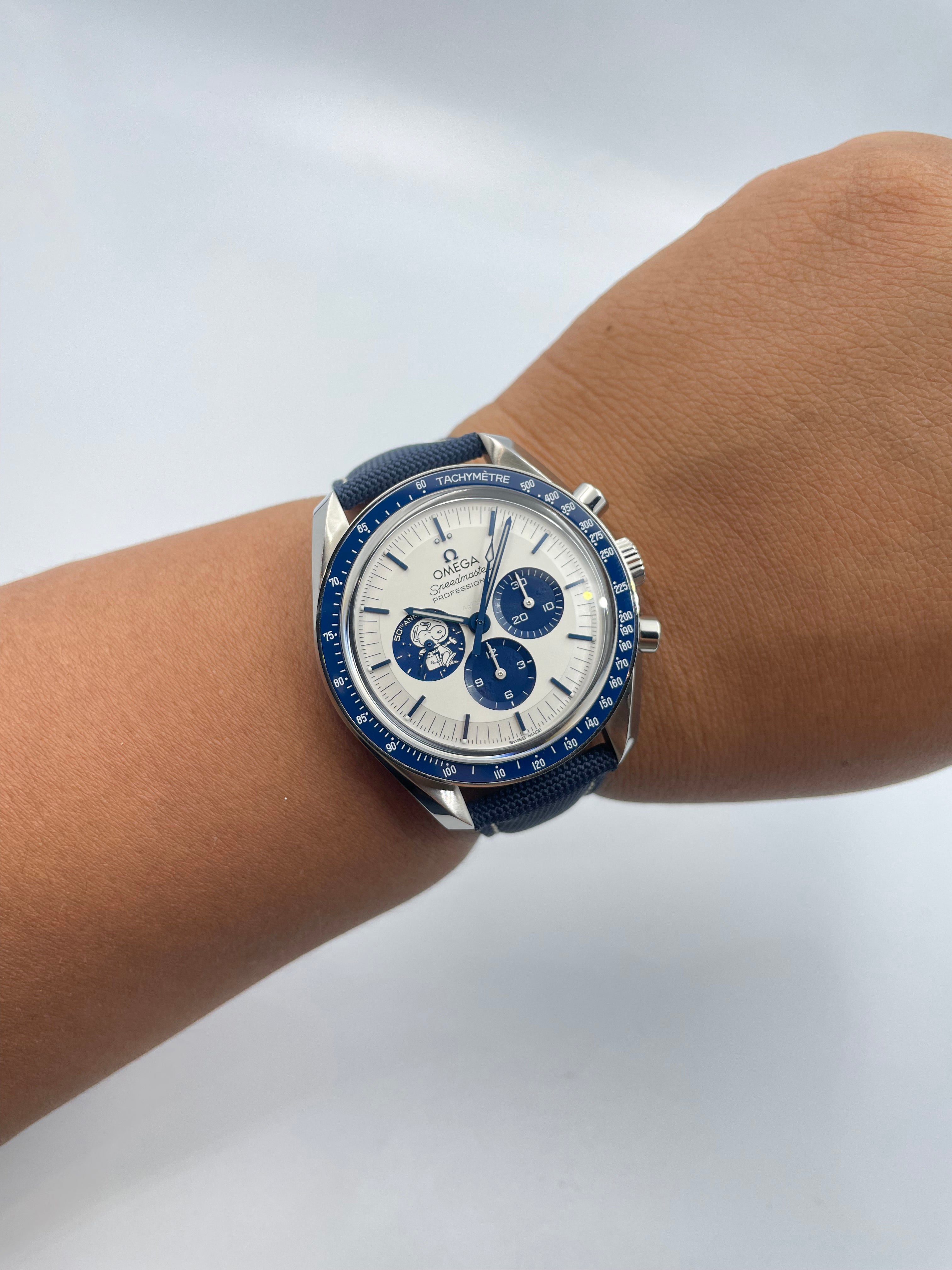 Omega Speedmaster Anniversary Series Silver Snoopy 42mm