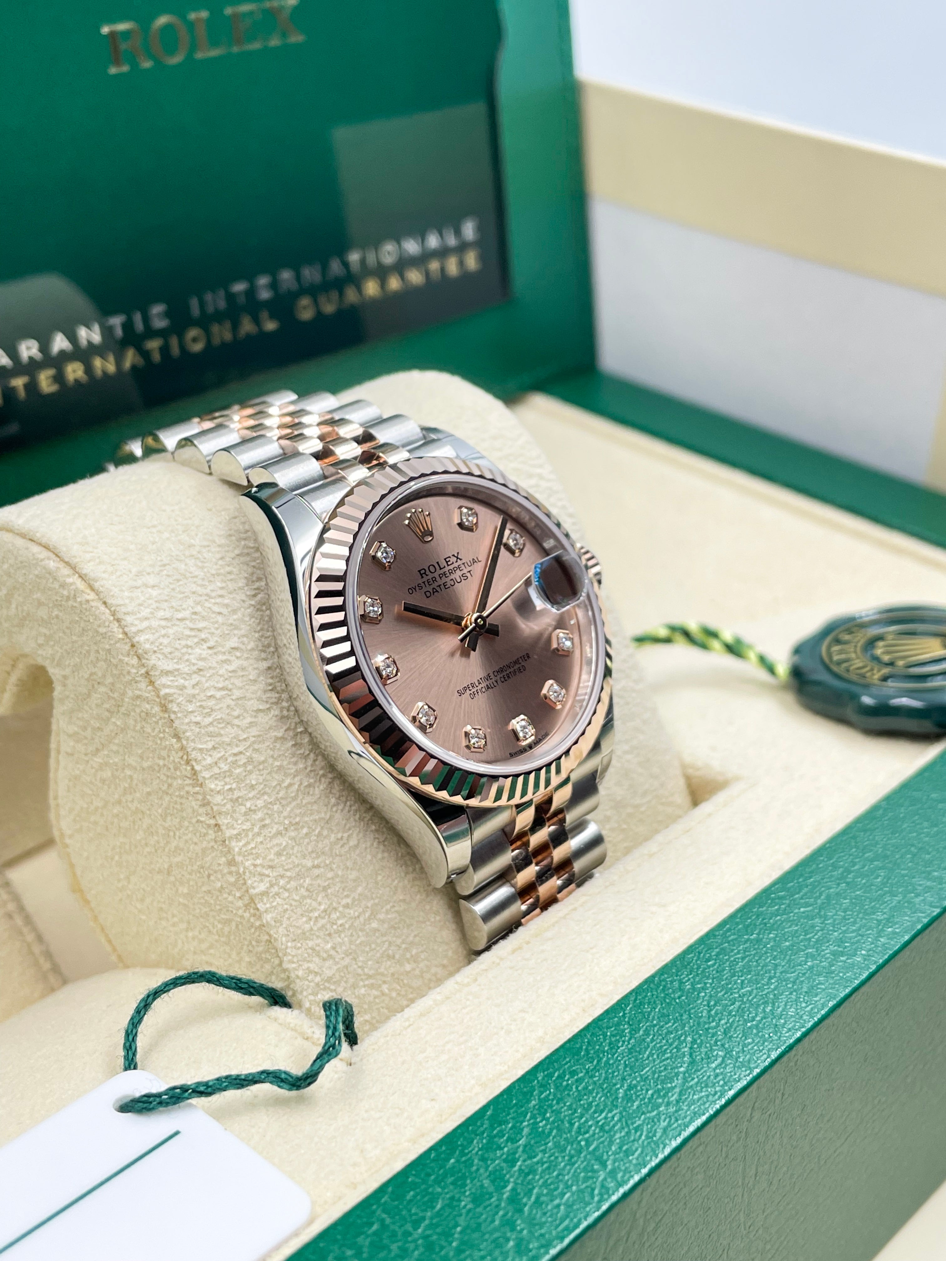 Rolex Datejust 31 Rolex Bracelet Rose Gold Rolex 278271 Rolex