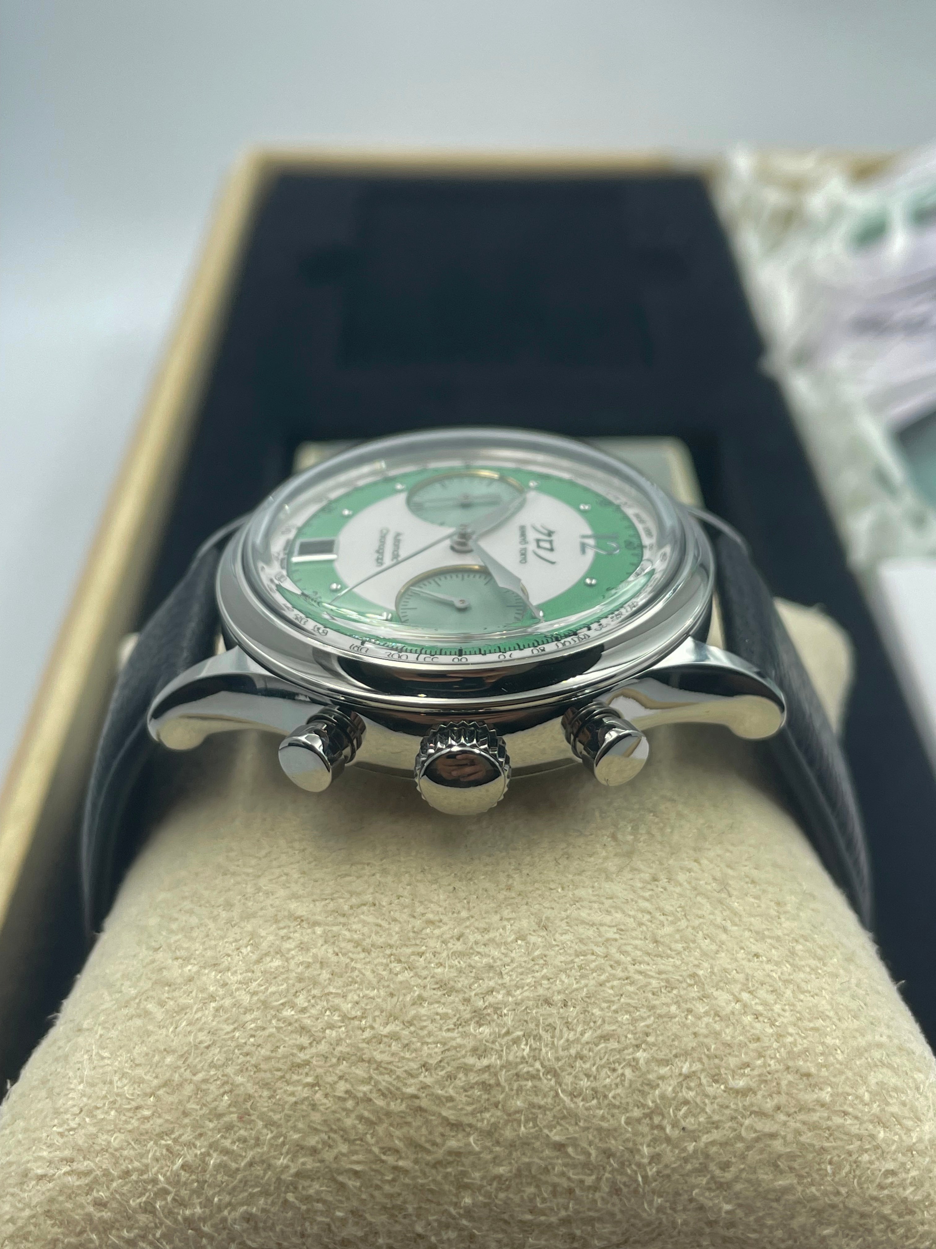 Kurono Tokyo Chronograph HISUI:翡翠 38mm – Swiss Connection