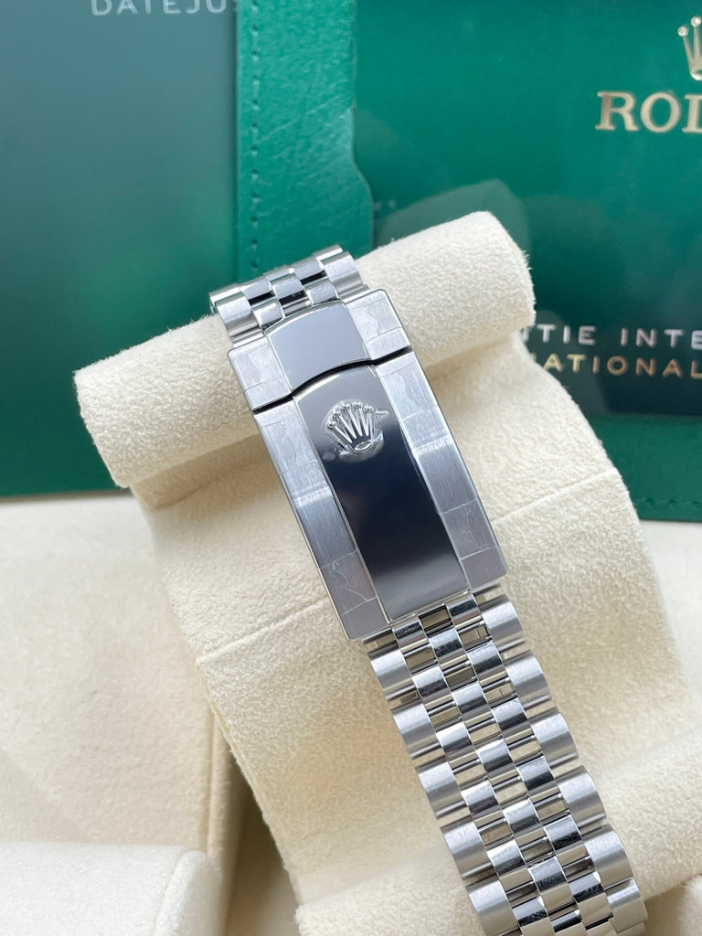 Rolex Datejust 41mm White Roman Jubilee Bracelet 126334