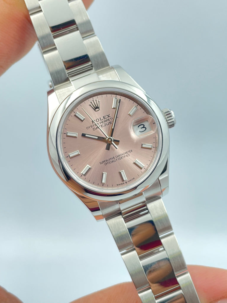 Rolex Datejust 31mm Pink Dial Oyster 278240