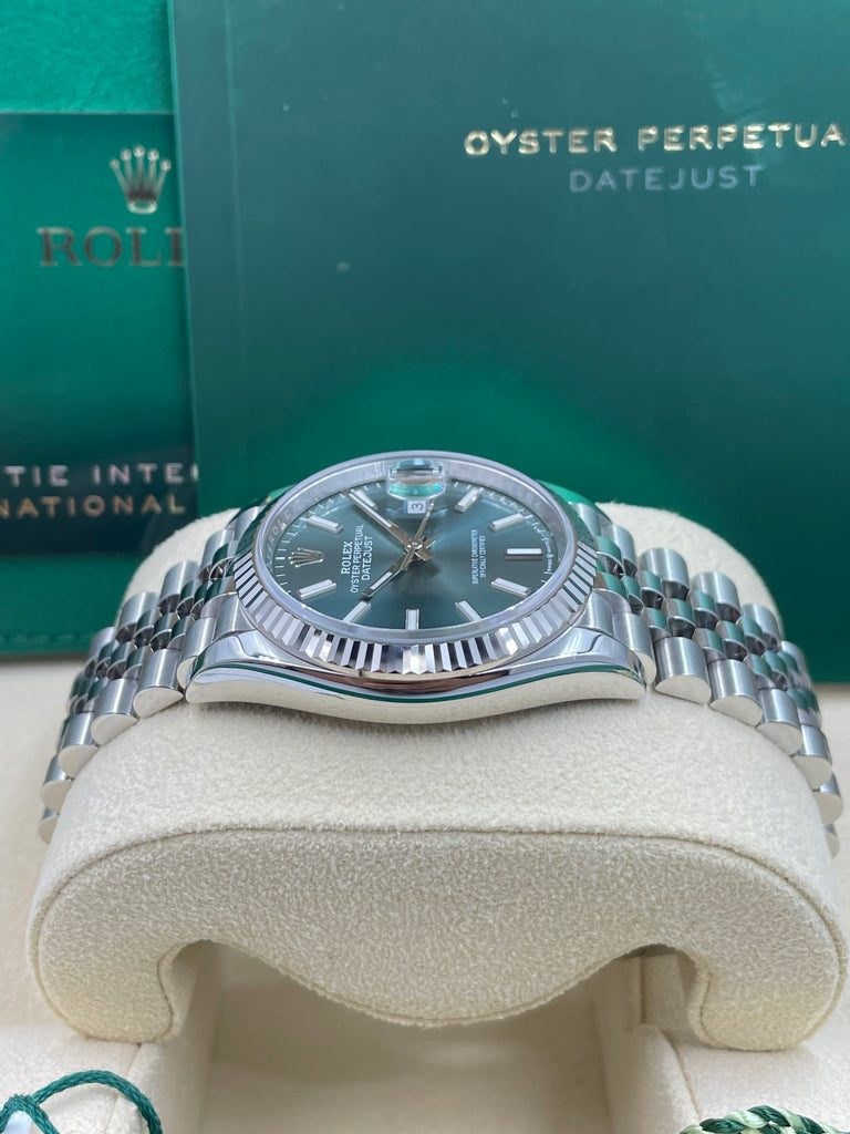 Rolex Datejust 36mm Mint Green on Jubilee 126234