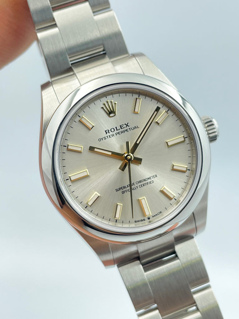 Rolex Oyster Perpetual Silver 31mm 277200
