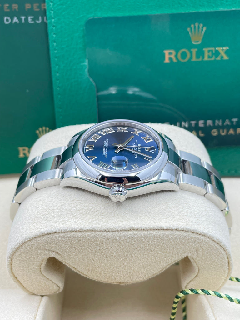 Rolex Datejust 31mm Blue Roman Oyster 278240