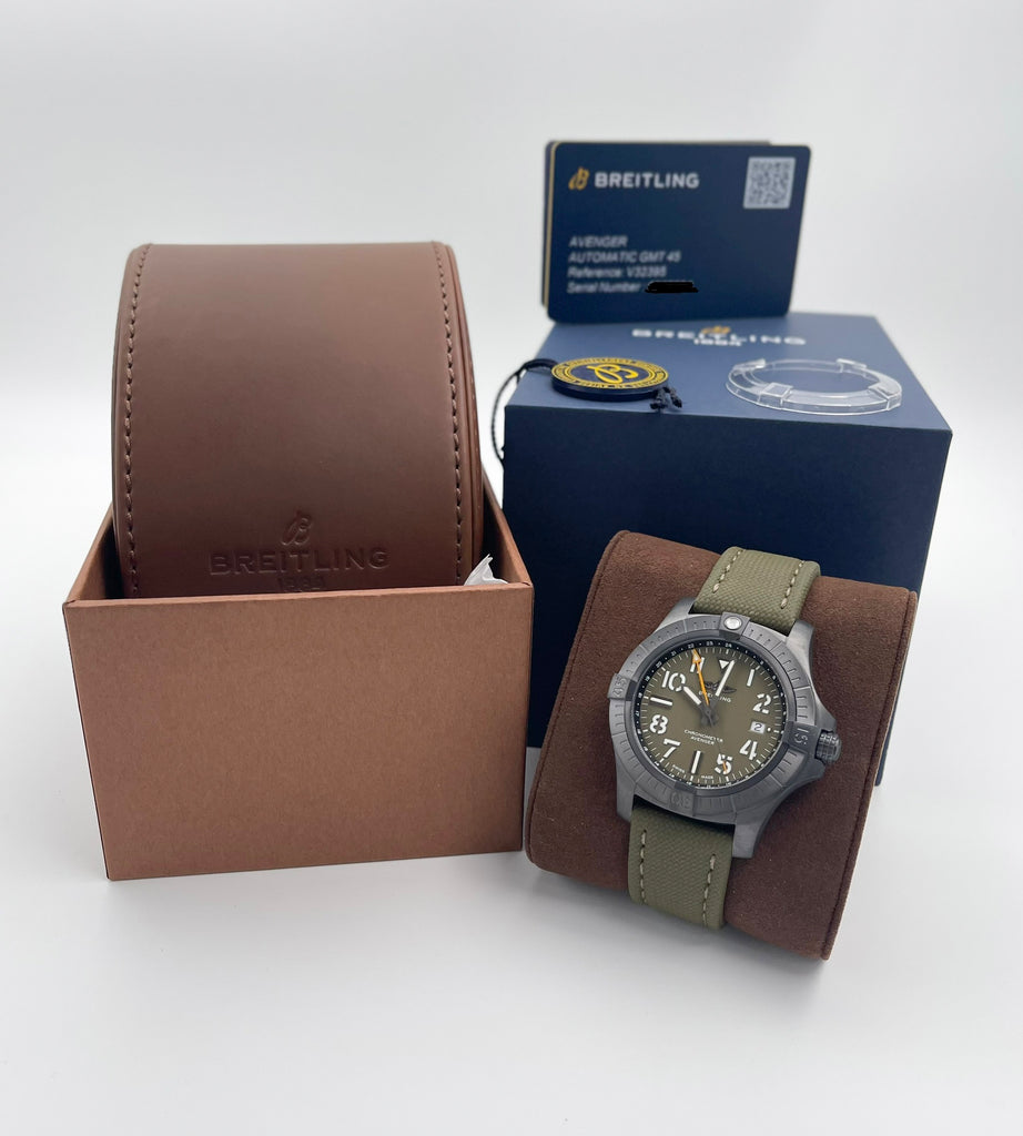 Breitling Avenger Automatic GMT Night Mission 45mm V323952A1L1X2 [JB Stock]