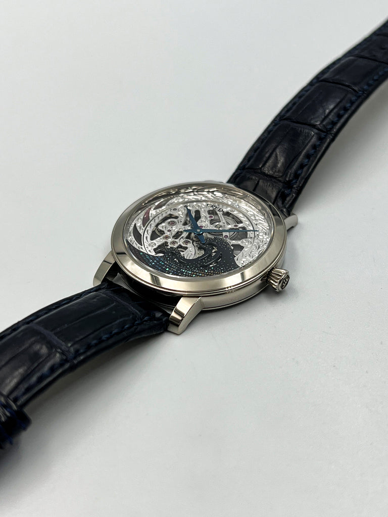 Credor Fugaku Series Engraved Skeleton Limited Edition GBBD963 2016 [Preowned]