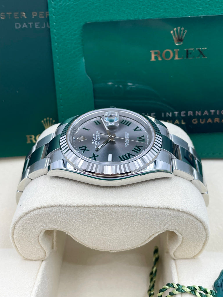 Rolex Datejust 41mm Wimbledon Dial 126334