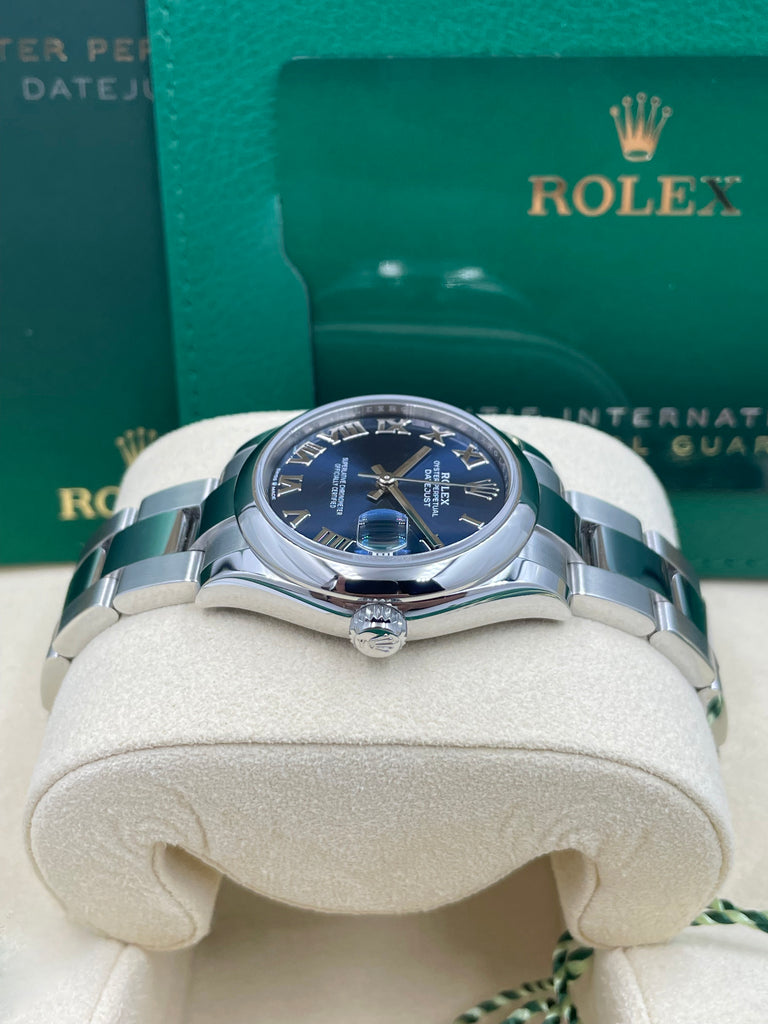 Rolex Datejust 31mm Blue Roman Oyster 278240