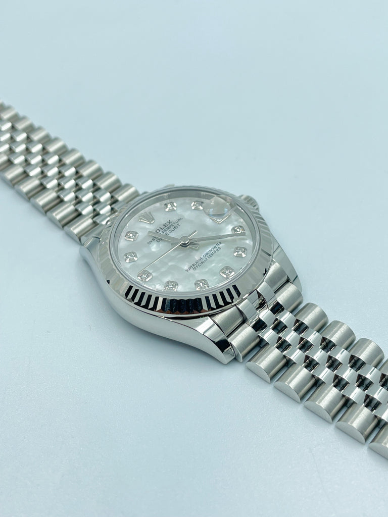 Rolex Datejust 31mm Mother of Pearl 10 Diamond Jubilee 278274 2021 [Preowned]