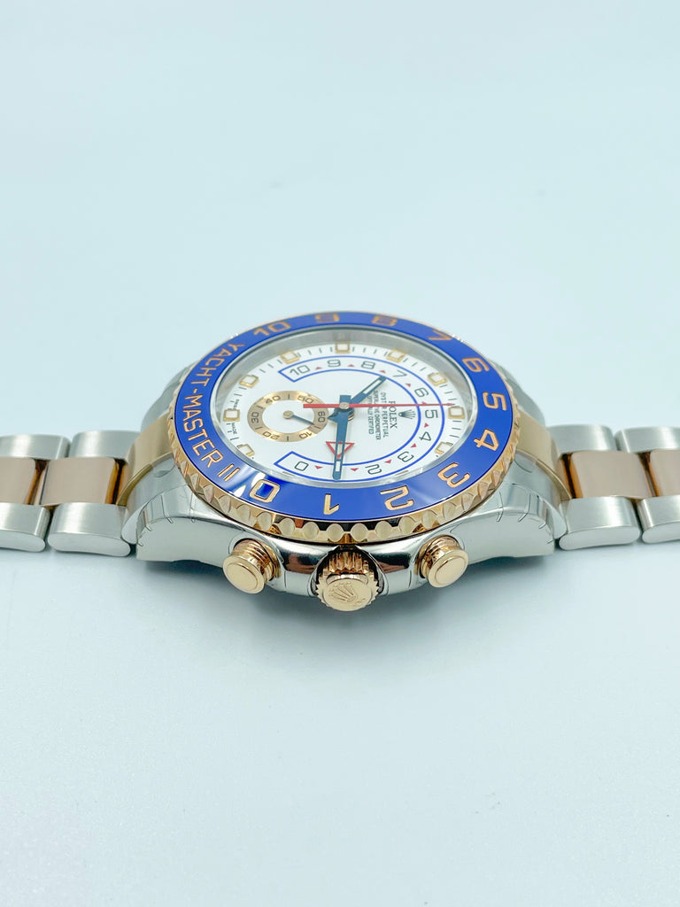 Rolex Yachtmaster II Steel Everose Gold 116681 2015 [Preowned]