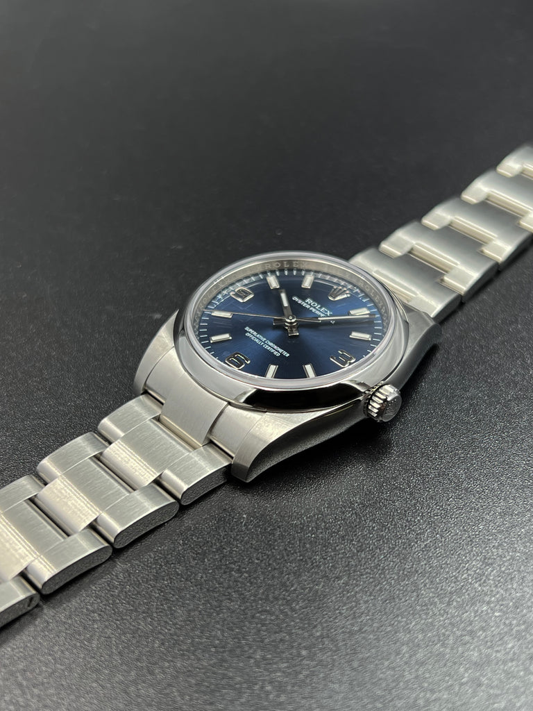Rolex Oyster Perpetual 34mm Blue 114200 2020 [Preowned]