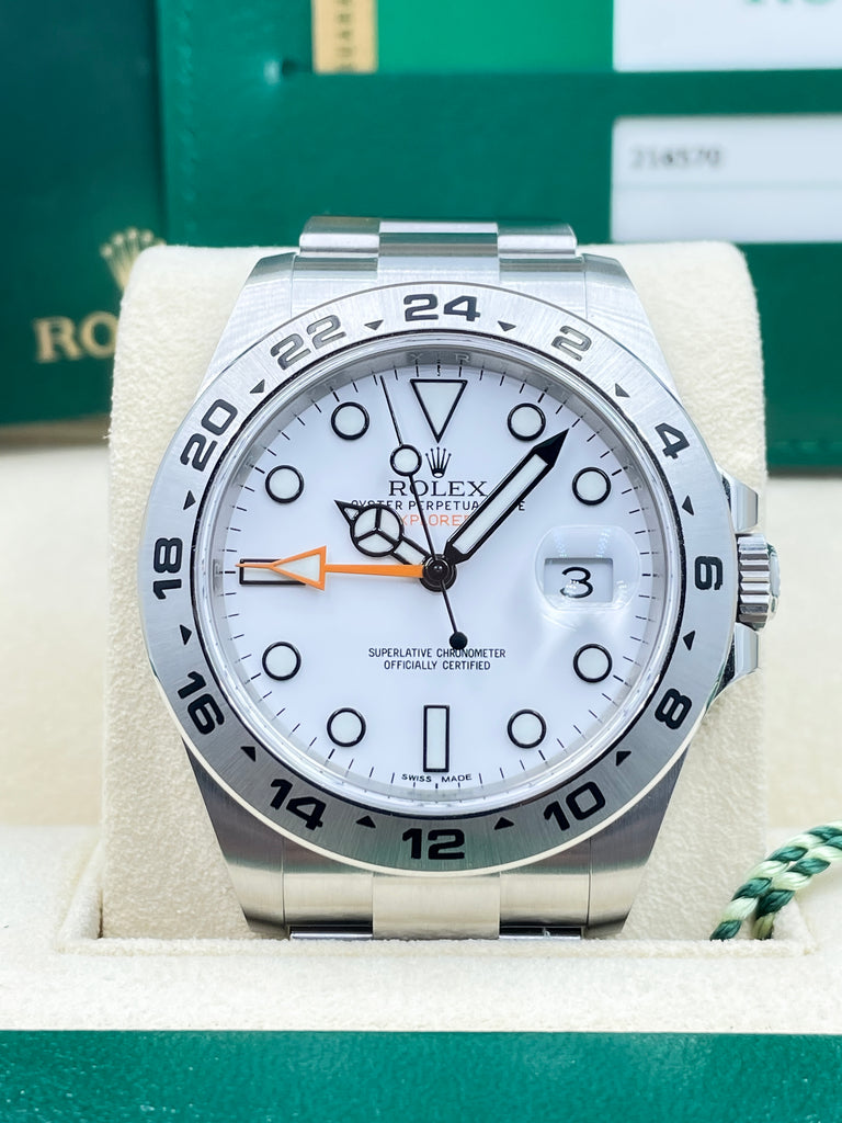 Rolex Explorer II White Dial 216570 2019 [Preowned]