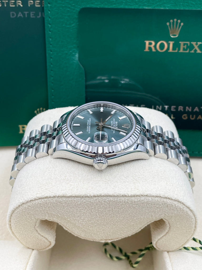 Rolex Datejust 31mm Mint Green Jubilee 278274