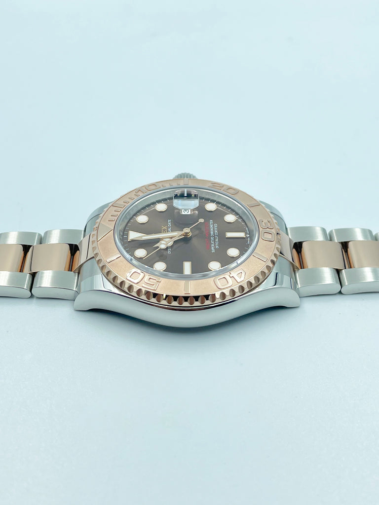 Rolex Yachtmaster Chocolate Dial Steel Everose 126621