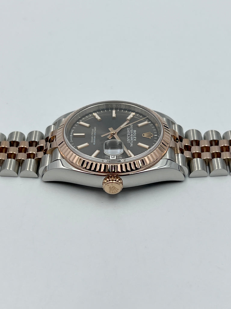 Rolex Datejust 36mm Steel Everose on Jubilee 126231 2019 [Preowned] [JB Stock]