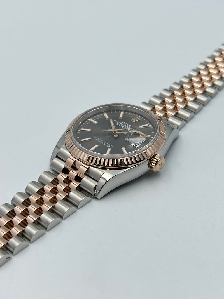 Rolex Datejust 36mm Steel Everose on Jubilee 126231 2019 [Preowned] [JB Stock]