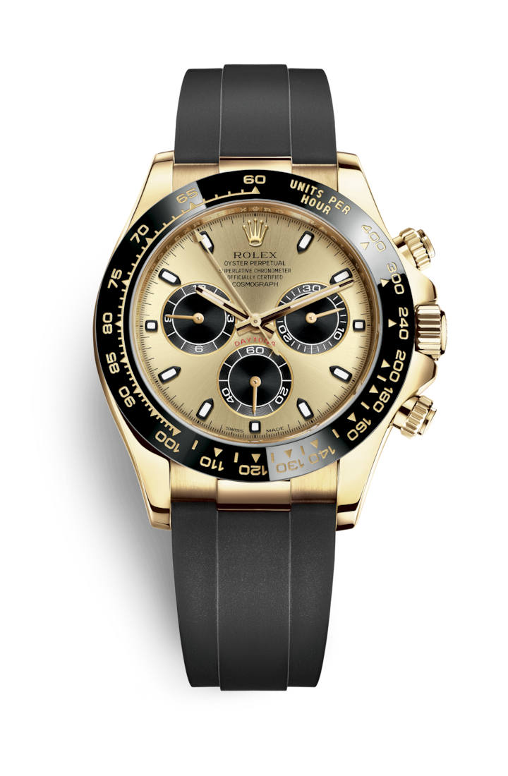 Rolex Cosmograph Daytona Yellow Gold on Oysterflex 116518LN